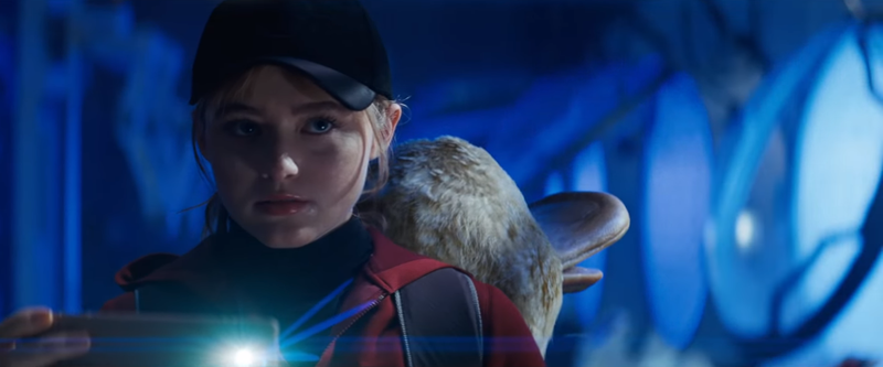 Kathryn Newton’s Lucy has a fairly minor arc in the film’s story, but her Psyduck gets some of the film’s cutest moments.
